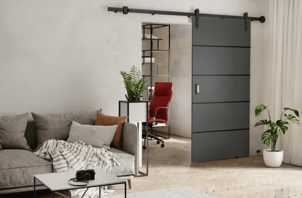 KIER Posuvné dvere LORNI PLUS | 80 cm Farba: Biela