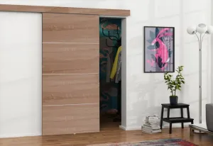 KIER Posuvné dvere MALIBU PLUS | 100 cm Farba: Biela