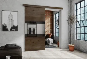 KIER Posuvné dvere LUMBA | 100 cm Farba: Biela