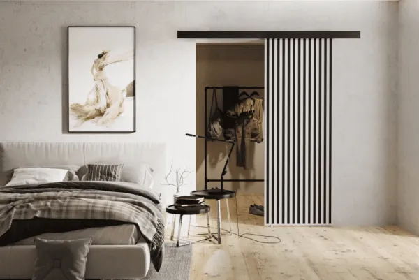 KIER Posuvné dvere BELMO | 80 cm Farba: Grafit