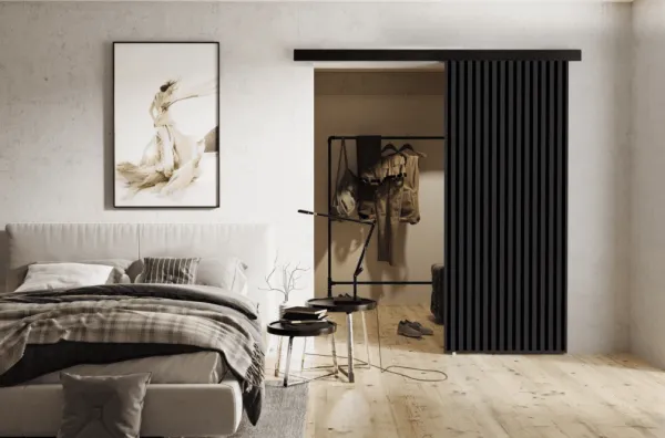 KIER Posuvné dvere BELMO | 80 cm Farba: Biela
