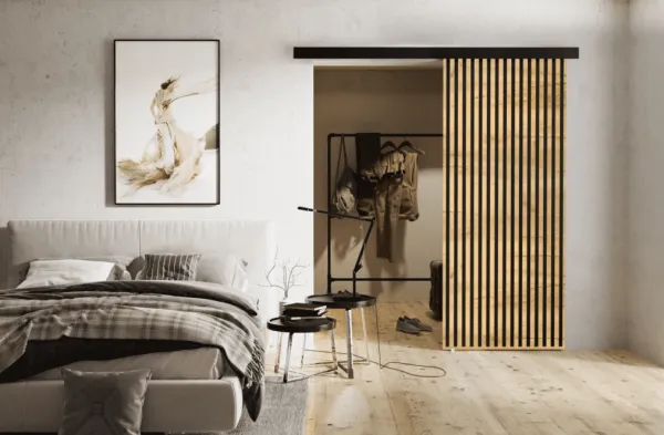 KIER Posuvné dvere BELMO | 80 cm Farba: Grafit