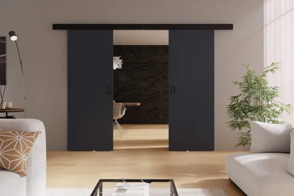KIER Posuvné dvere WERDI DUO | 152 cm Farba: Biela