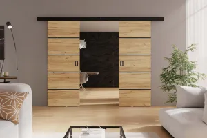 KIER Posuvné dvere WERDI DUO PLUS | 152 cm Farba: Grafit