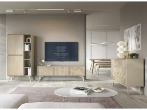 ArtPS Regál TIMBER RG80 | béžová