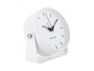 Budík Karlsson 5937WH, 11cm