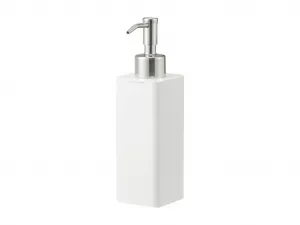 Nástenný dávkovač mydla Yamazaki 5351 Film Hook, 230 ml, plast, biely