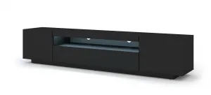 ArtBm TV stolík AURA 200 | čierny mat