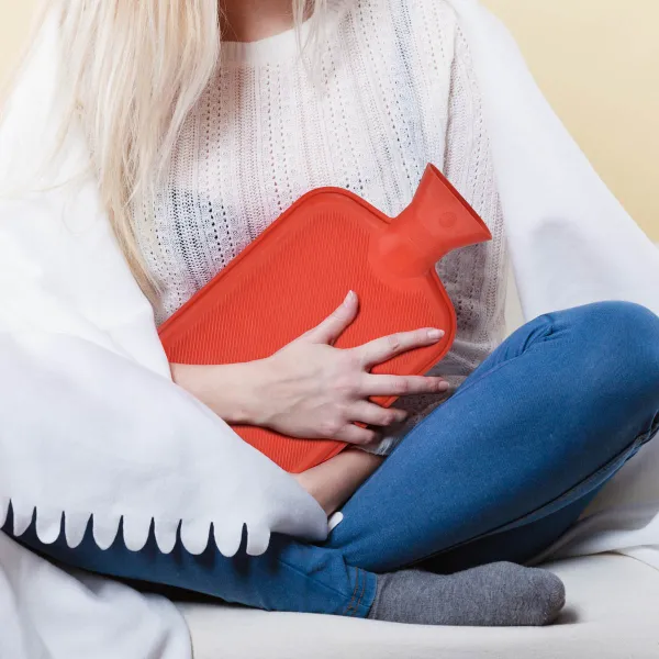 Haushalt International Termofor na horkou vodu, 2 l, červený