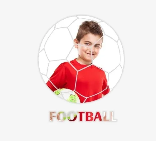 Okrúhlezrkadlonastenusfutbalovýmmotívom40458