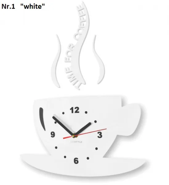NástennéhodinyTimeforcoffeetmavohnedá40492_120312