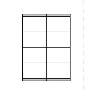 Agipa Etikety univerzálne 105x70mm Etibox A4 100 hárkov