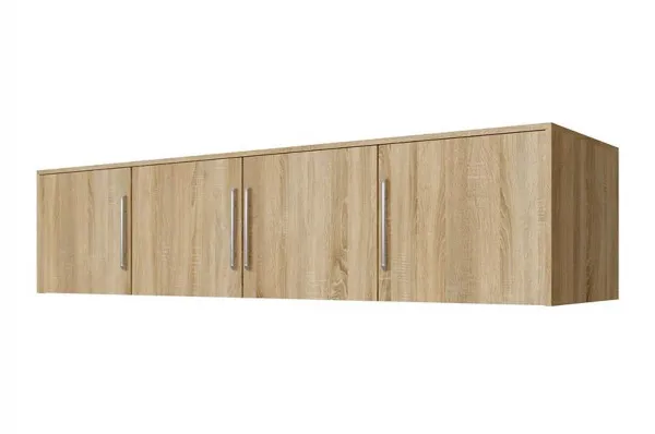 ArtStol Šatníková skriňa BALI D4 s nadstavcom | dub sonoma 196 cm