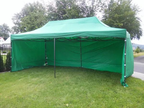 JAKS Nožnicový stan profi HQ 3 x 6 m zelený
