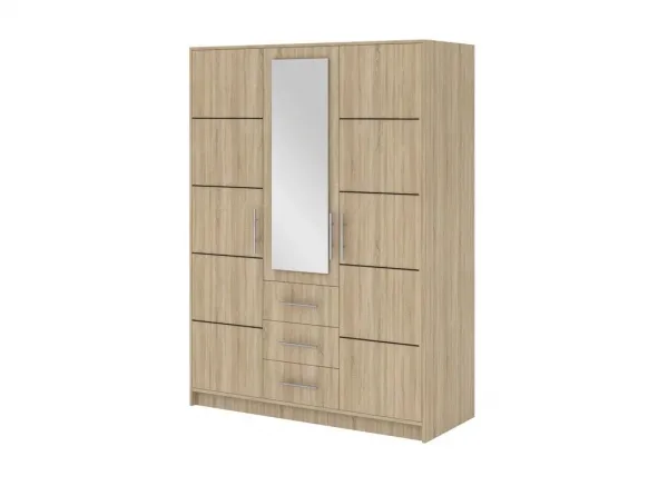 ArtStol Nadstavec ku skrini BALI D3 | dub sonoma