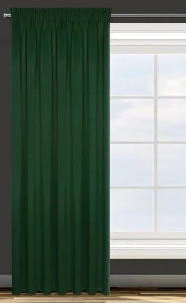 ArtFir Zatemňujúci záves PARISA P | tmavozelená 135 x 270 cm