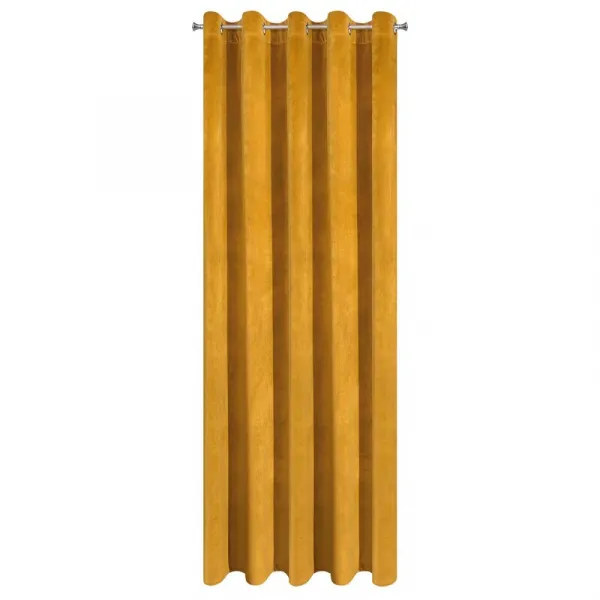 ArtFir Záves VILA | horčicová 140 x 250 cm