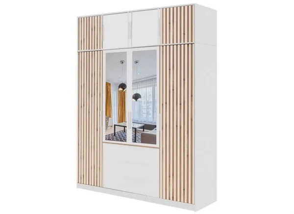 ArtStol Nadstavec ku skrini BALI LUX D4 | biela