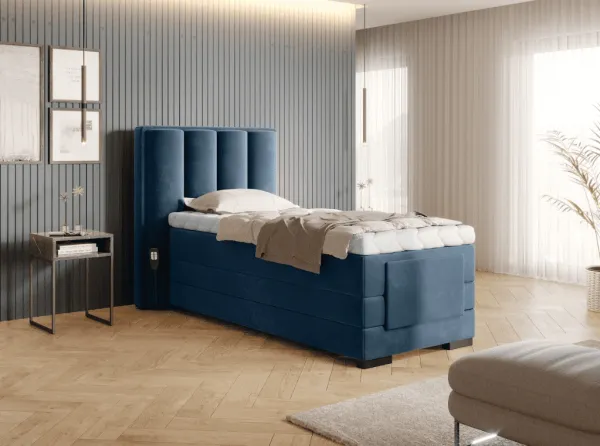 ArtElta Manželská posteľ VEROS Boxspring | elektrická polohovateľná 90 x 200 cm Farba: Gojo 101