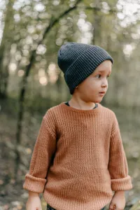 Detská zimná čiapka PROMAN beanie – 1,5 až 3 roky Farba: Modrá, Veľkosť: 46-50