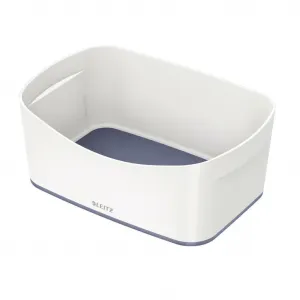 LEITZ Stolný box Leitz MyBox biela/sivá (ES525701)