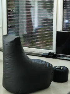 JAKS Herný sedací vak čierny