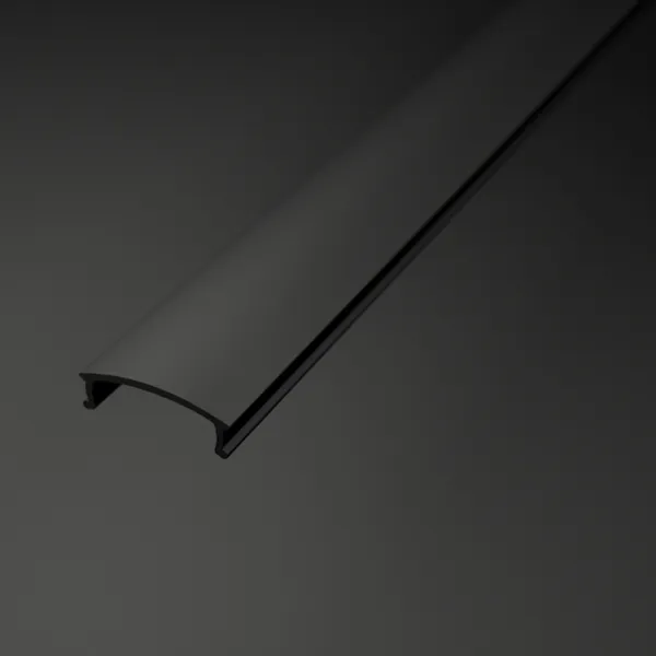 LEDprodukt Čierna krytka zaklapávacia - SIMPLE Dĺžka: 2m