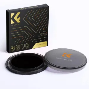K&F Concept K&F 77mm Solar Filter ND100000,16.6-Stop Solid Neutral Density Filter Nano-X Series 32040