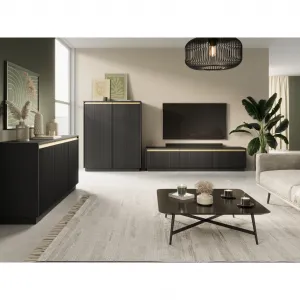 ArtPS Komoda SHOWY K154 | čierna