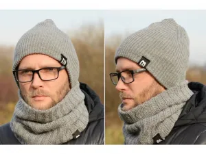Alega Pánsky komplet čiapka a nákrčník  05 Farba: Khaki, Veľkosť: UNI
