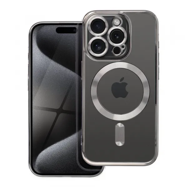 OEM Electro Kryt s MagSafe pre iPhone 17 Pro Max, Sivý
