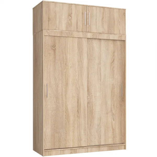 Ak furniture Nástavec na skříň CLP S150 dub sonoma