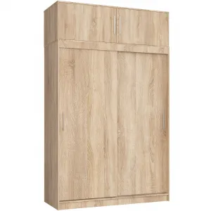 Ak furniture Nástavec na skříň CLP S150 dub sonoma