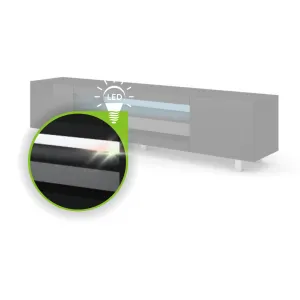 ArtBm LED osvetlenie k TV stolíku KATE RTV 189 Prevedenie: LED 90 cm silicon jednofarebné modré