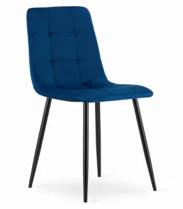 Stolička KARA - tmavomodrý zamat x 4 9401 71 00 00