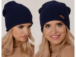 Alega Dámska pletená čiapka – viac farieb Farba: Horčicová, Veľkosť: UNI