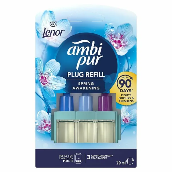Ambi Pur 3Volution Osviežovač Vzduchu Do Zásuvky Náhradná Náplň Spring Awakening 20ml