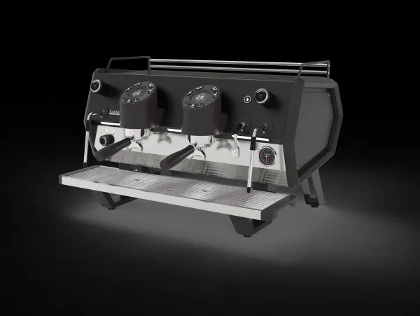 Profesionálny pákový kávovar Sanremo  D8 PRO 2GR, TOTAL BLACK