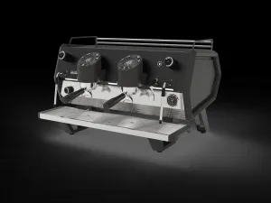 Profesionálny pákový kávovar Sanremo  D8 PRO 2GR, TOTAL BLACK