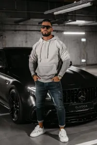 OlaVoga Fade Men mikina Farba: Hnedá, Konfekčná veľkosť: L