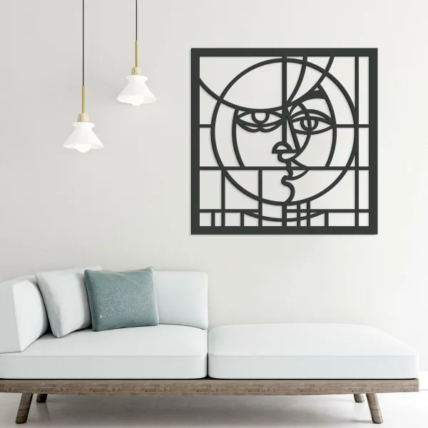 Vyrezávaný obraz z dreva - Picasso