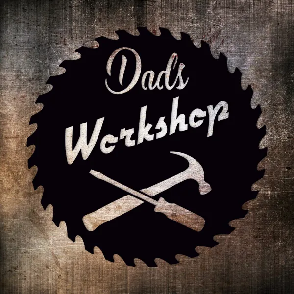 Drevený obraz do garáže - Dads Workshop