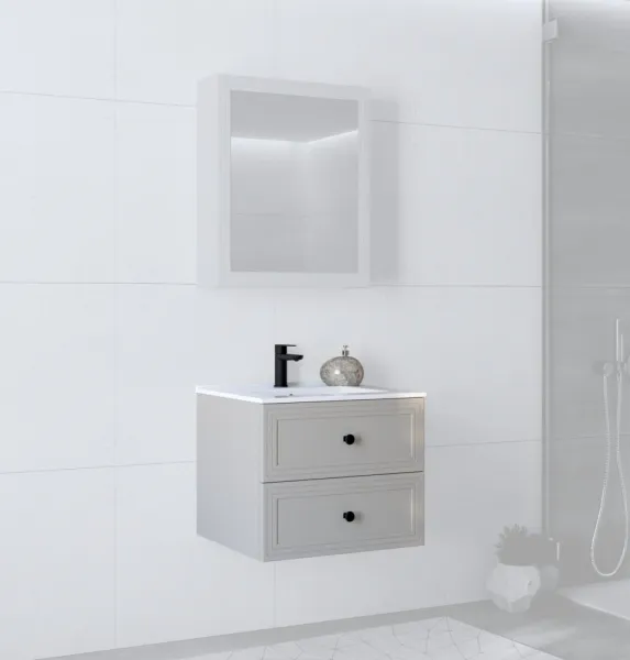 HALMAR Závěsná skříňka pod umyvadlo Toreto 2S 60 cm bílá