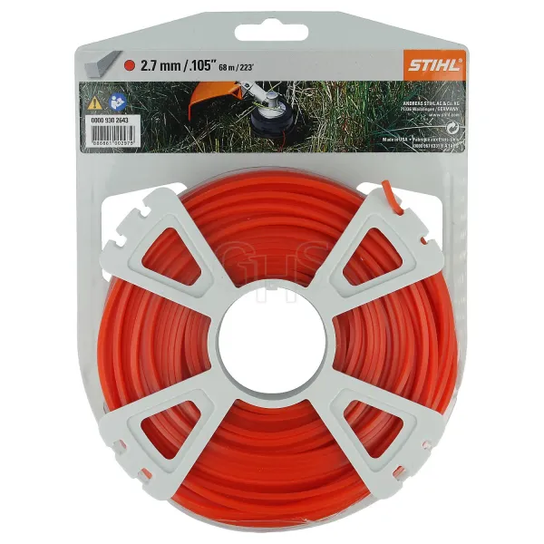 STIHL Cievka 4-hranná 2,7mm Dĺžka: 347m