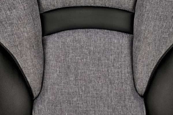 HALMAR Kancelářská židle Valerio eko kůže černá/šedá