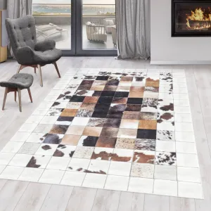 Koberec Fiesta patchwork koža