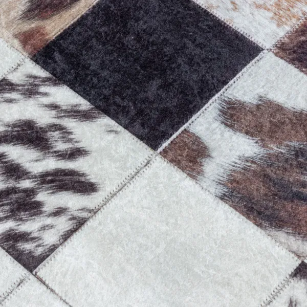 Koberec Fiesta patchwork koža