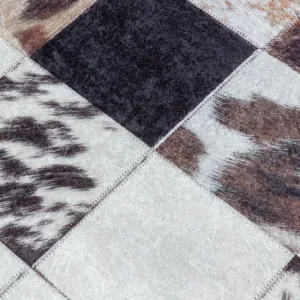Koberec Fiesta patchwork koža