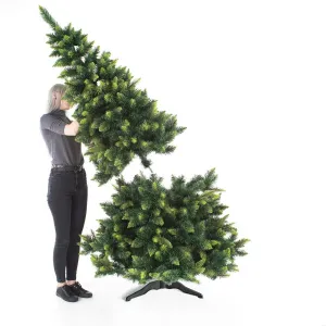 AmeliaHome Umělý vánoční stromek KLAUS zelený, velikost 120