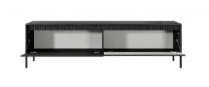 ArtLas TV stolík SPIRIT 187 2D | čierna